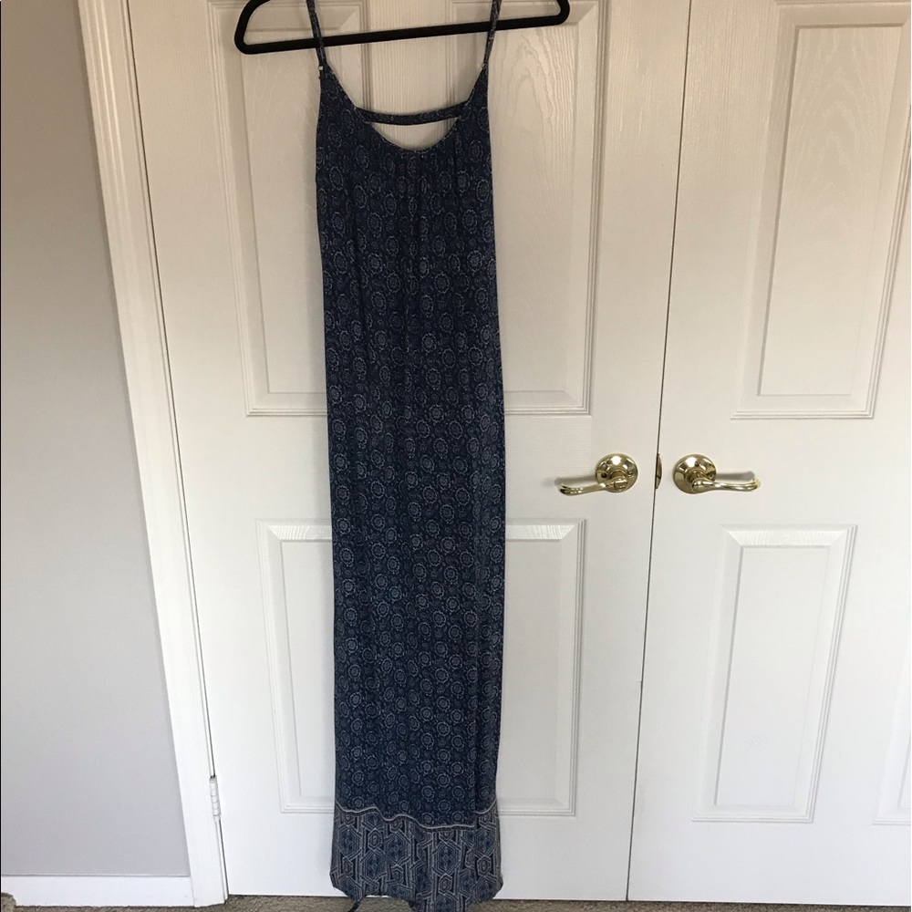Andreé blue paisley maxi